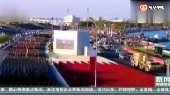 卡塔尔国庆阅兵，中国式正步亮相！